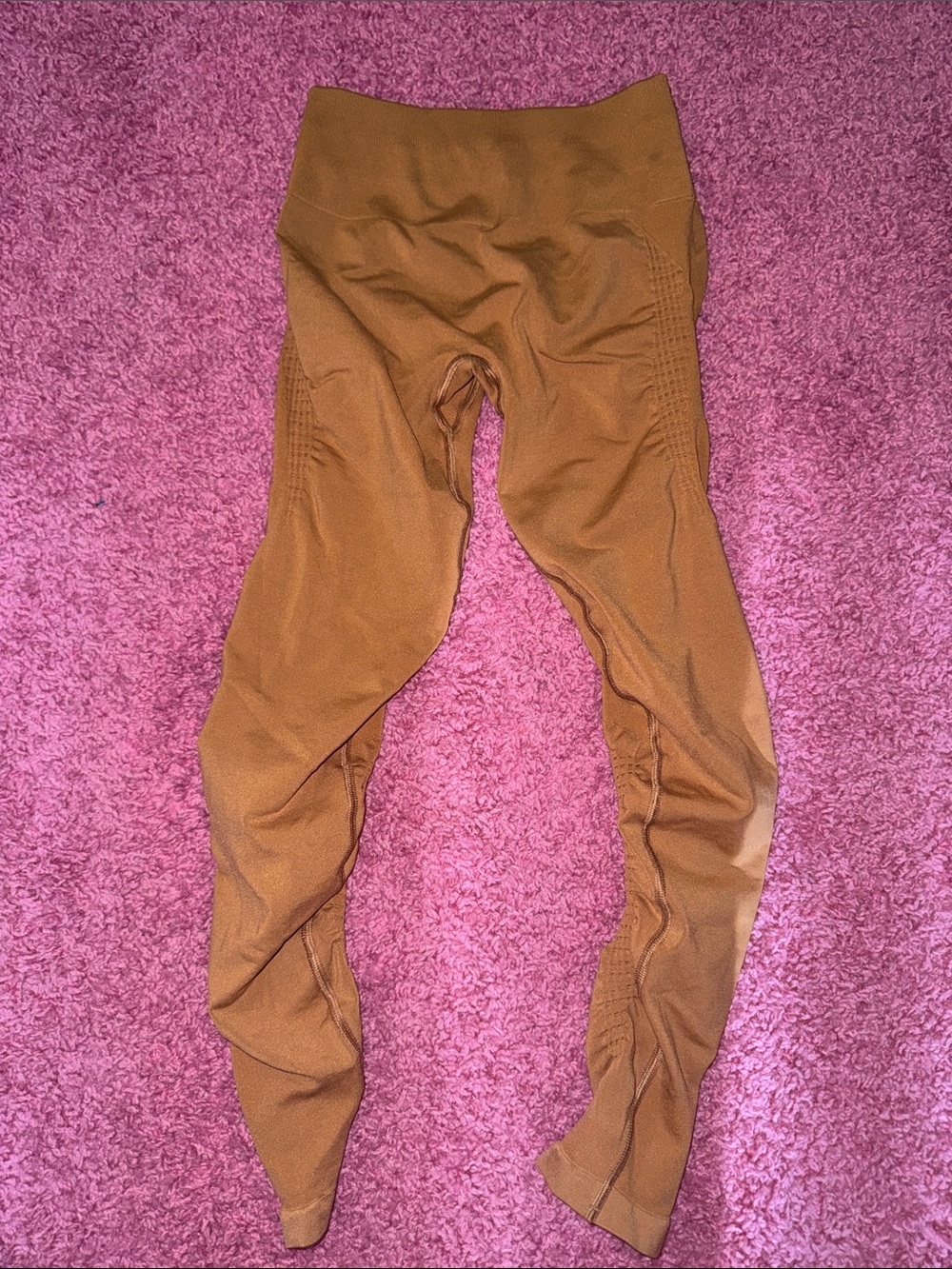 Alphalete Chocolate Seamless Sculpt Leggings